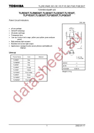 TLFGE50T datasheet  