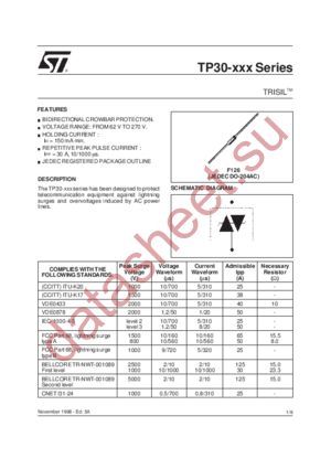 TP30-240 datasheet  