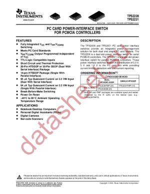 TPS2228 datasheet  