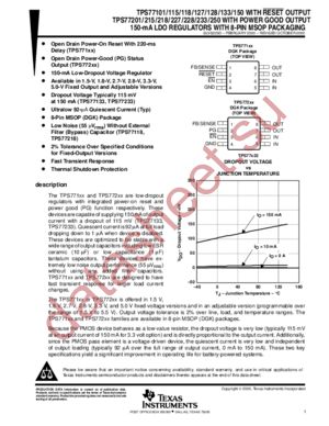 TPS77228DGKRG4 datasheet  