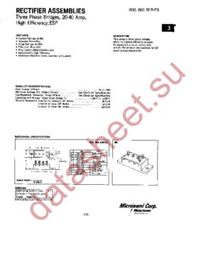 801-1 datasheet  