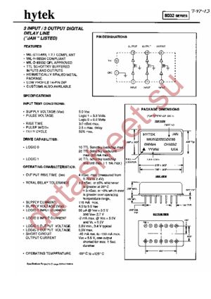 80321 datasheet  