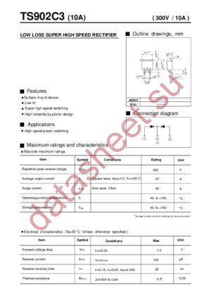 TS902C3 datasheet  