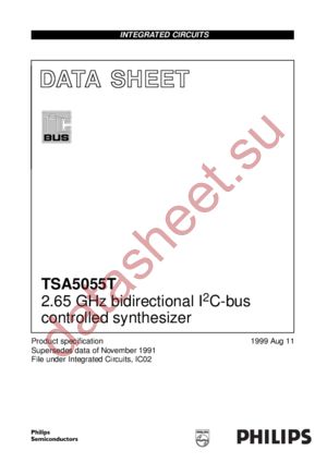 TSA5055T datasheet  