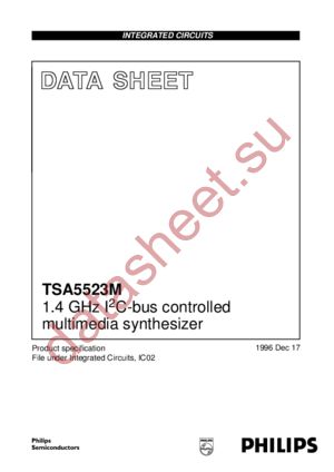 TSA5523M datasheet  
