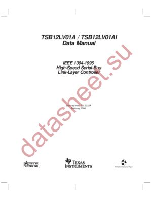 TSB12LV01A datasheet  