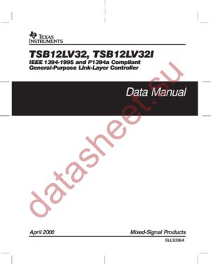 TSB12LV32I datasheet  