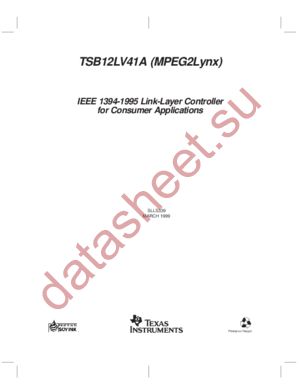 TSB12LV41A datasheet  