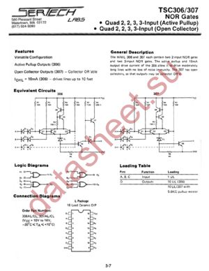 TSC307 datasheet  