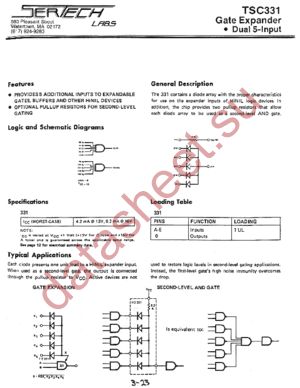 TSC331 datasheet  