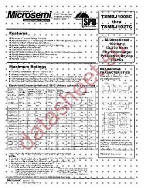 TSMBJ1005C datasheet  