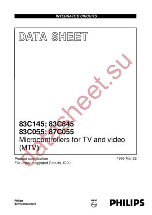 P83C145BBP datasheet  