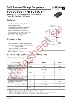 TV30C111KB datasheet  