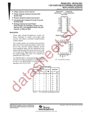 8413501FA datasheet  