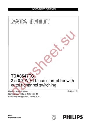 8547TS datasheet  