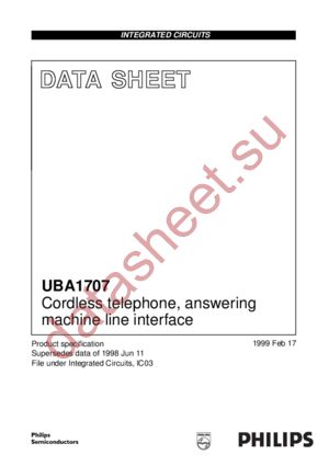 UBA1707 datasheet  