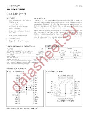 UC5170CJ datasheet  