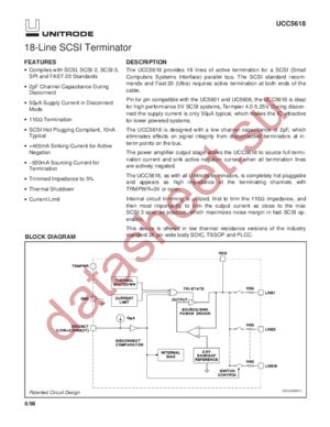 UCC5618DWPTRG4 datasheet  