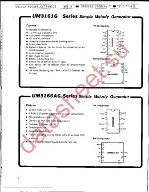 UM3166AG-SERIES datasheet  
