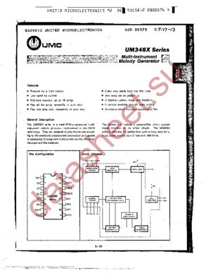 UM348X-SERIES datasheet  