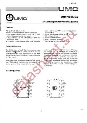 UM375-108BM datasheet  