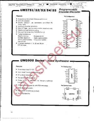 UM3752 datasheet  