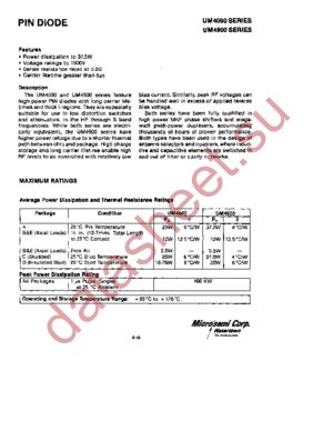 UM4010 datasheet  