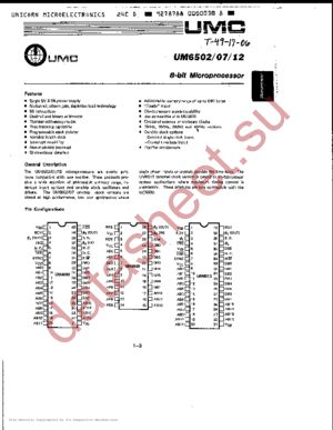 UM6507 datasheet  