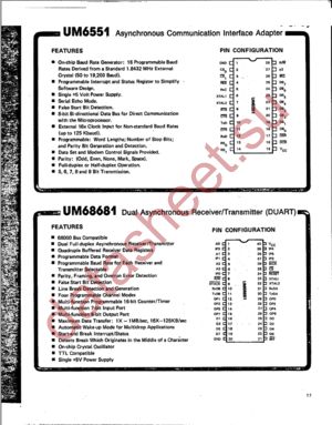 UM68681 datasheet  