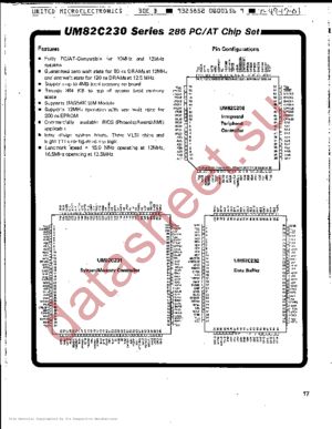 UM82C230-SERIES datasheet  