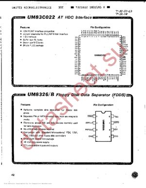 UM8326 datasheet  