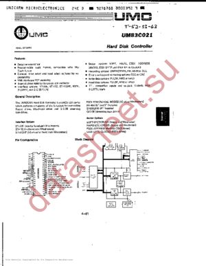 UM83C021 datasheet  
