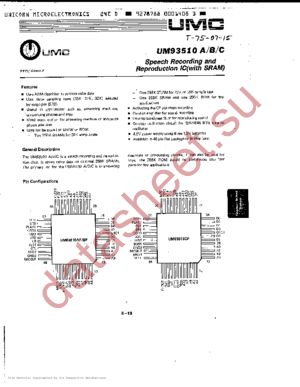UM93510 datasheet  